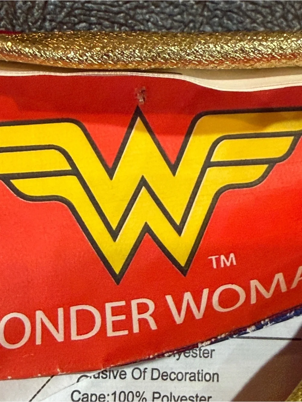 Rubies Wonder Woman Girls Costume Dress. Sz S